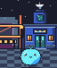A Mori at the door of Restoration HQ
